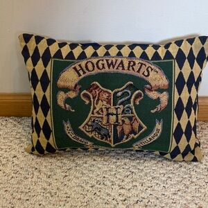 Hogwarts Crest Decorative Pillow